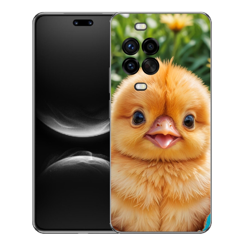 Gélový kryt mmCase na Huawei Nova 14 Pro - veselé kuriatko