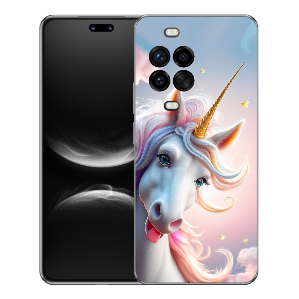 Gélový kryt mmCase na Huawei Nova 14 Pro - veselý jednorožec