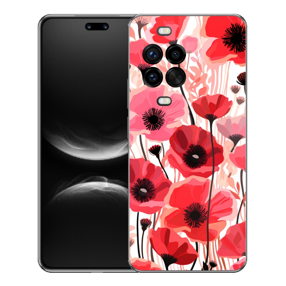 Gélový kryt mmCase na Huawei Nova 14 Pro - vlčí mak 1