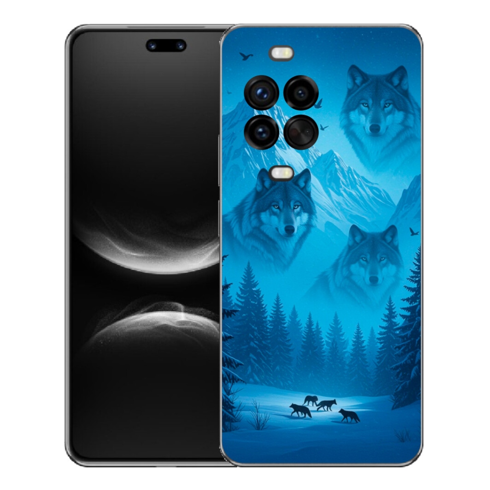 Gélový kryt mmCase na Huawei Nova 14 Pro - vlčia svorka