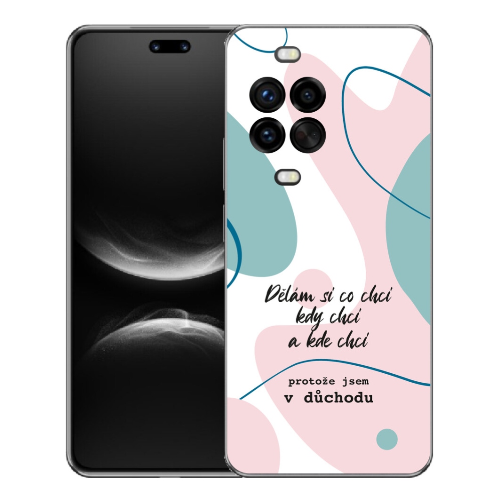 Gélový kryt mmCase na Huawei Nova 14 Pro - vtipný text 10 biele pozadie