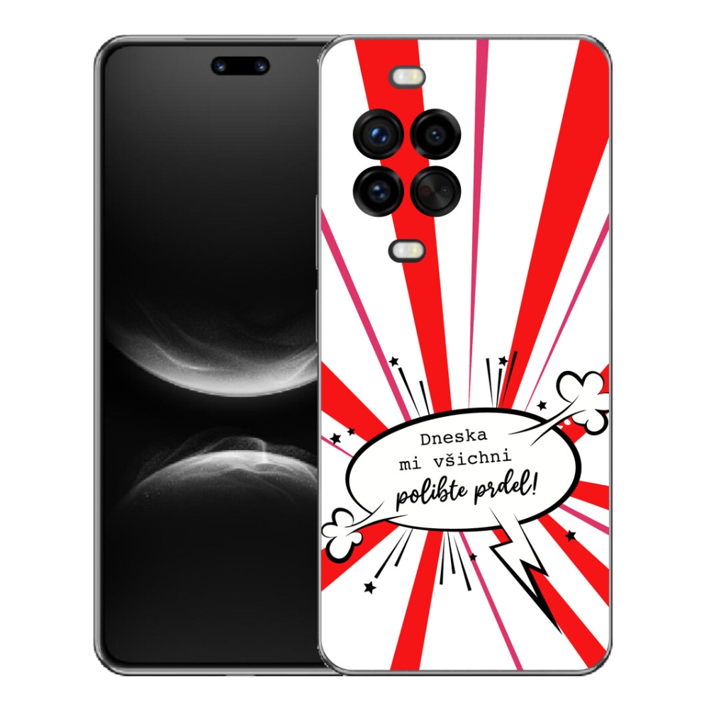 Gélový kryt mmCase na Huawei Nova 14 Pro - vtipný text 15 biele pozadie