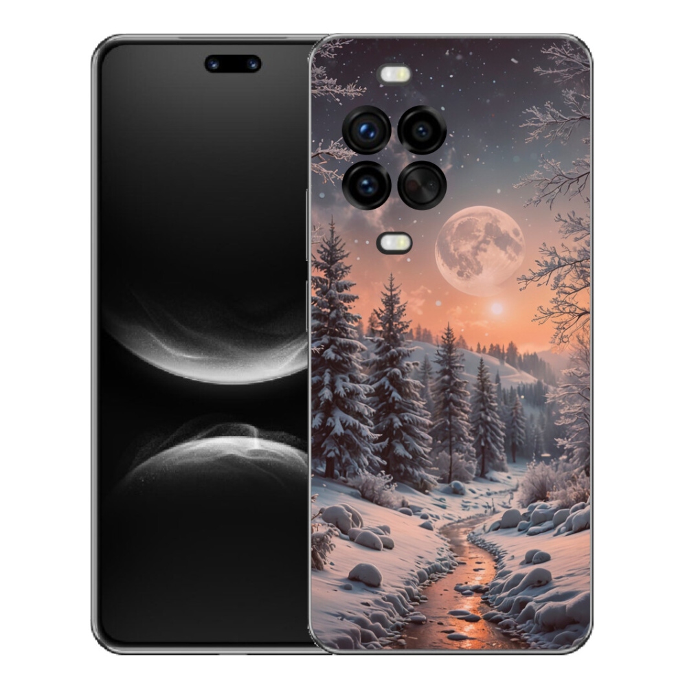 Gélový kryt mmCase na Huawei Nova 14 Pro - zimná krajina 2
