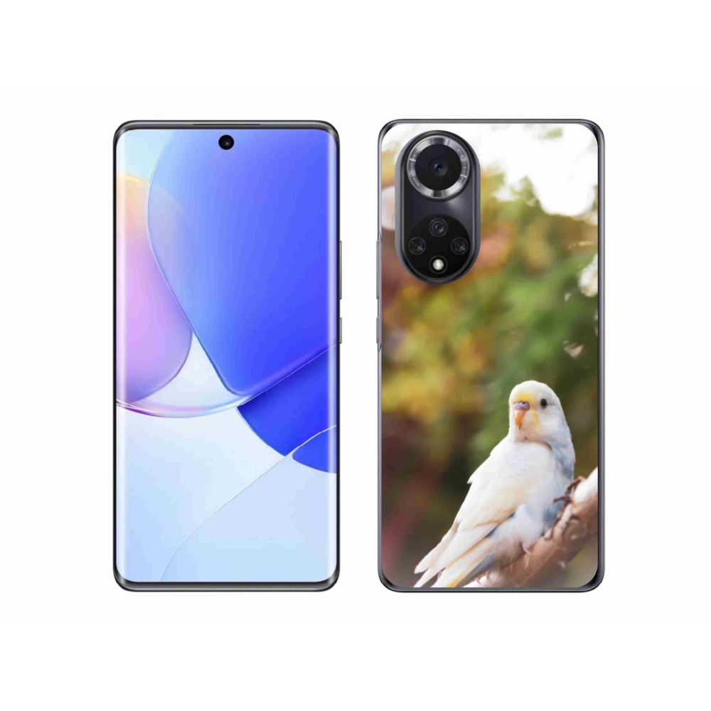 Gélový kryt mmCase na Huawei Nova 9 - andulka biela