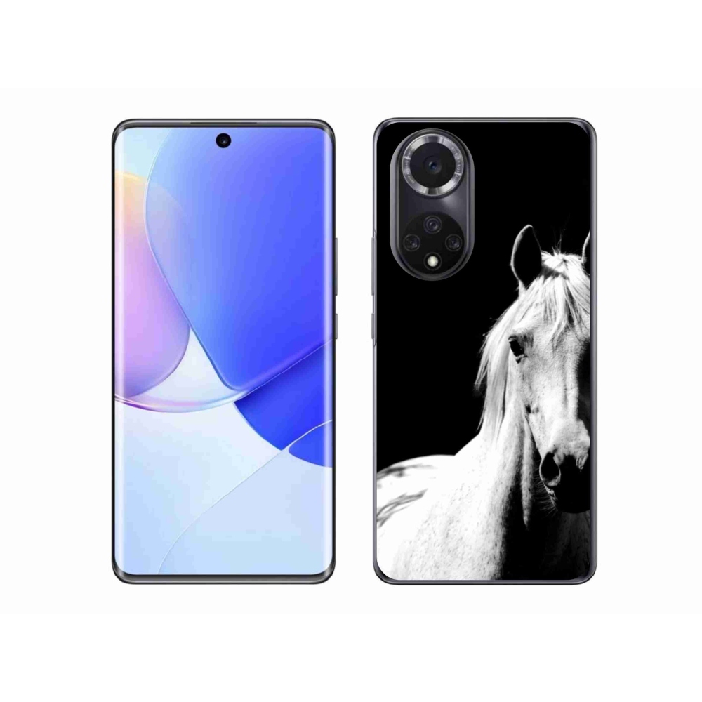 Gélový kryt mmCase na Huawei Nova 9 - biely kôň 5