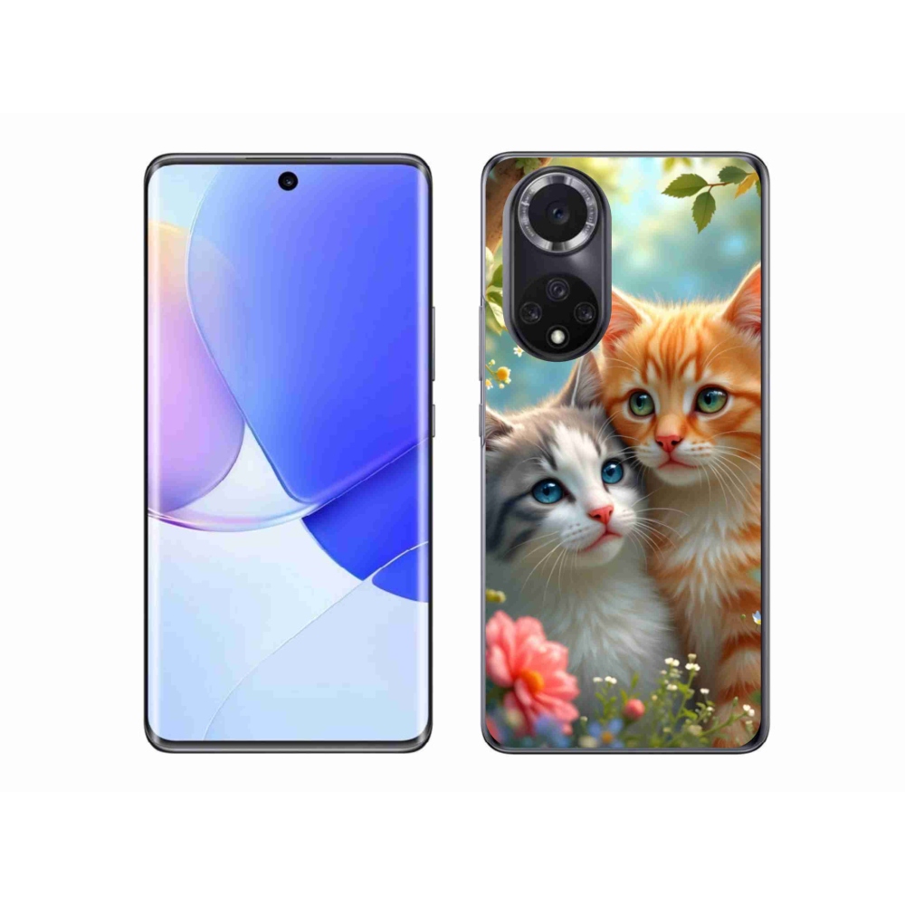 Gélový kryt mmCase na Huawei Nova 9 - mačacia láska 2