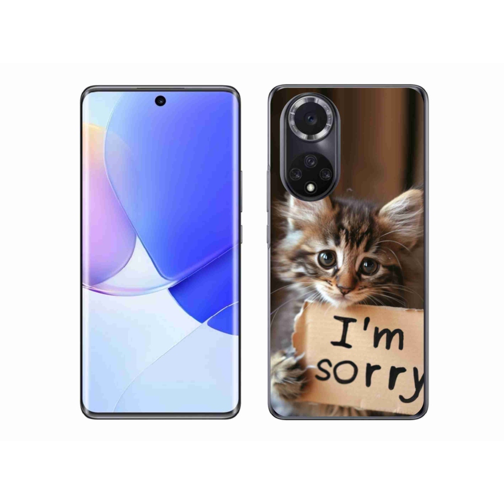 Gélový kryt mmCase na Huawei Nova 9 - mačacie ospravedlnenie