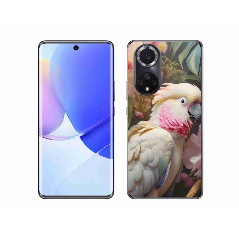 Gélový kryt mmCase na Huawei Nova 9 - papagáj kakadu ružový 2
