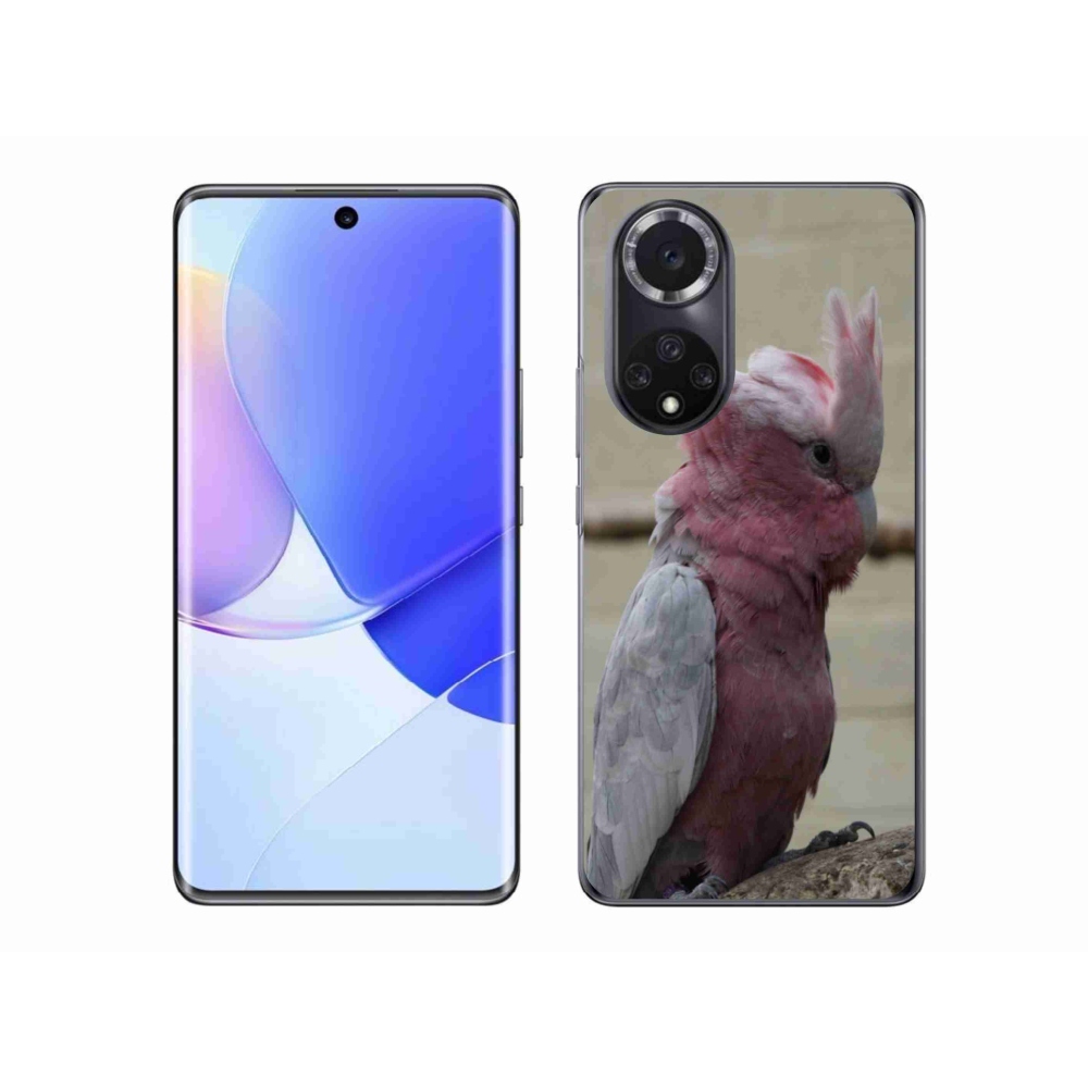 Gélový kryt mmCase na Huawei Nova 9 - papagáj kakadu ružový
