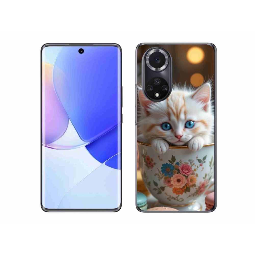 Gélový kryt mmCase na Huawei Nova 9 - roztomilé mačiatko 6