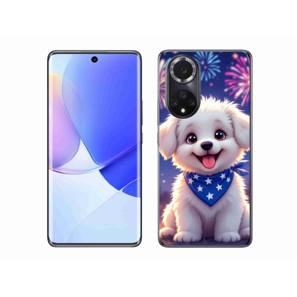 Gélový kryt mmCase na Huawei Nova 9 - slávnostné šteňa