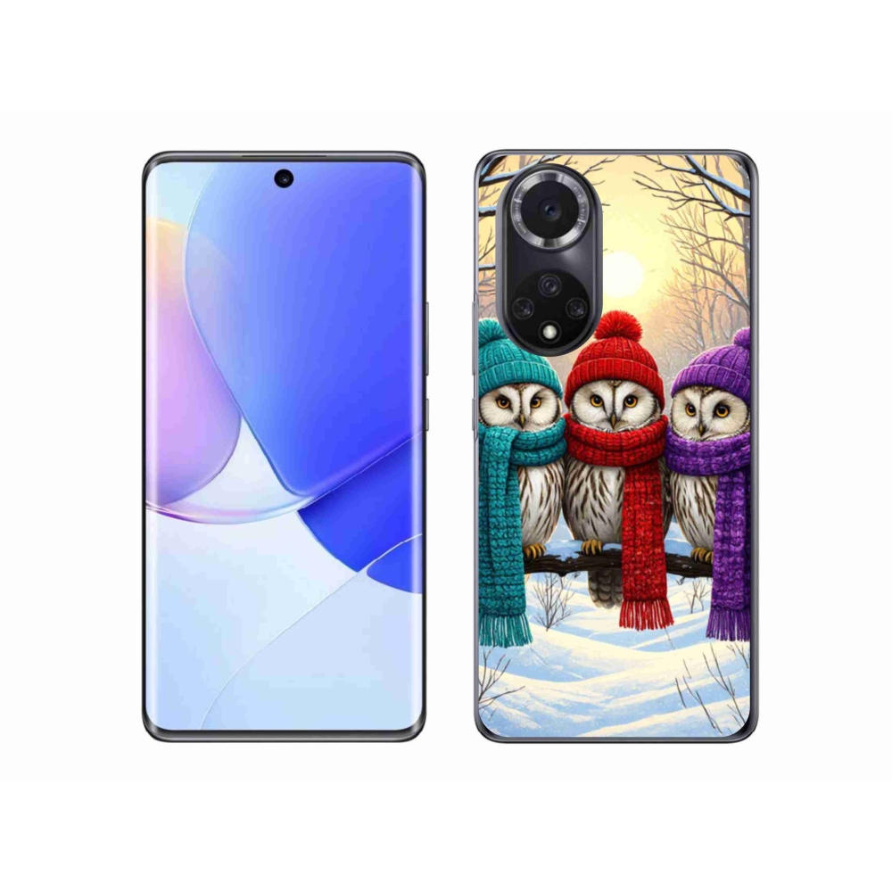 Gélový kryt mmCase na Huawei Nova 9 - soví priatelia