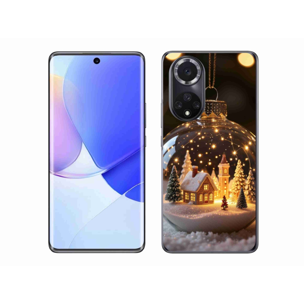 Gélový kryt mmCase na Huawei Nova 9 - vianočné gule 3