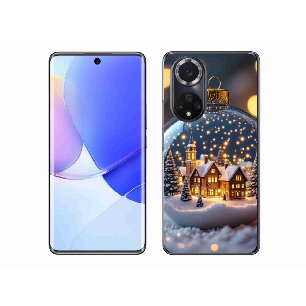 Gélový kryt mmCase na Huawei Nova 9 - vianočné gule 4