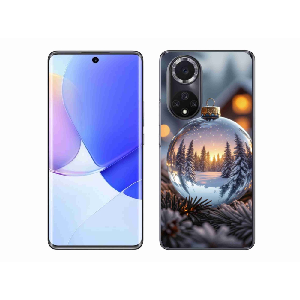 Gélový kryt mmCase na Huawei Nova 9 - vianočná ozdoba