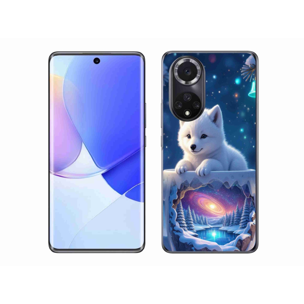 Gélový kryt mmCase na Huawei Nova 9 - vianočné šteňa