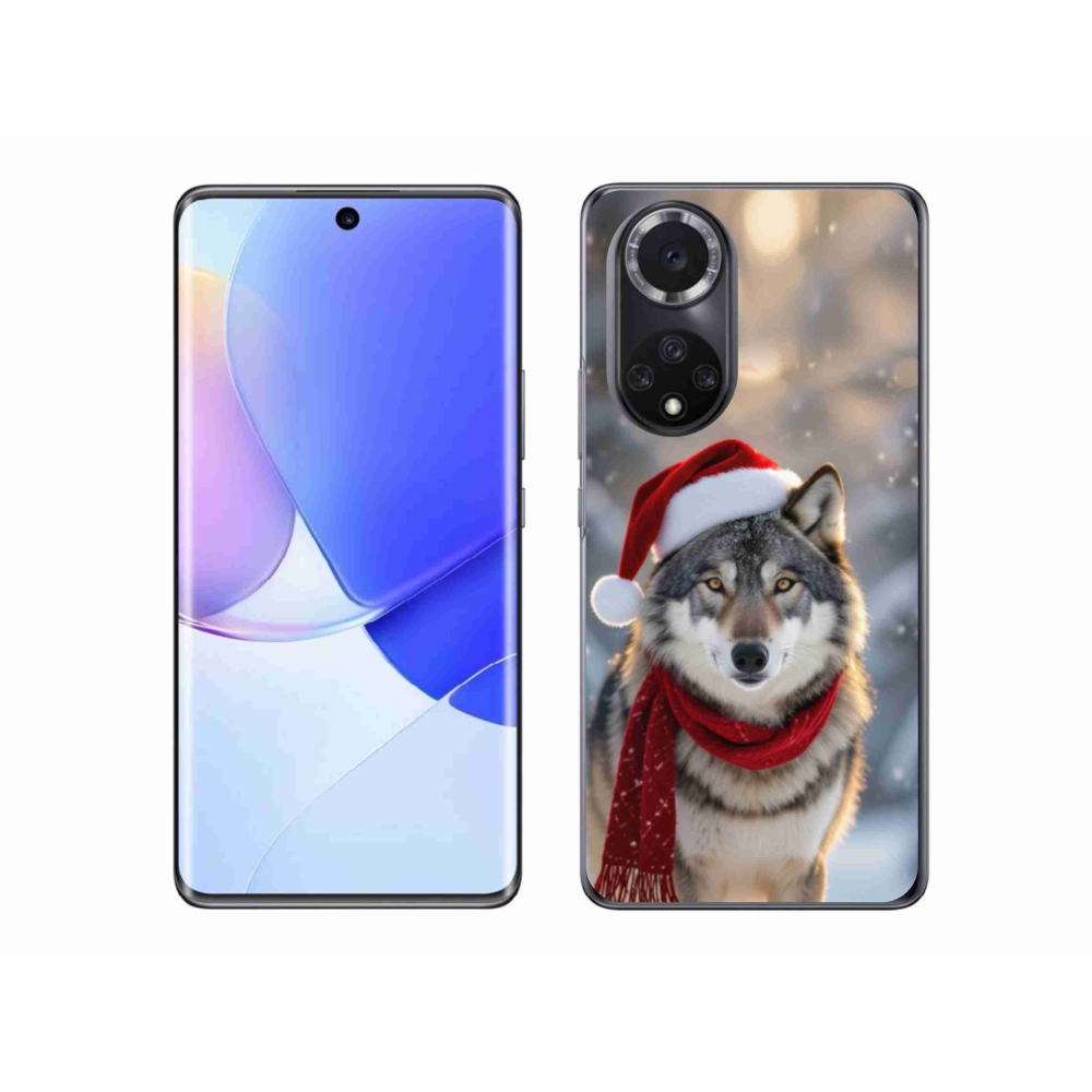 Gélový kryt mmCase na Huawei Nova 9 - vianočný vlk