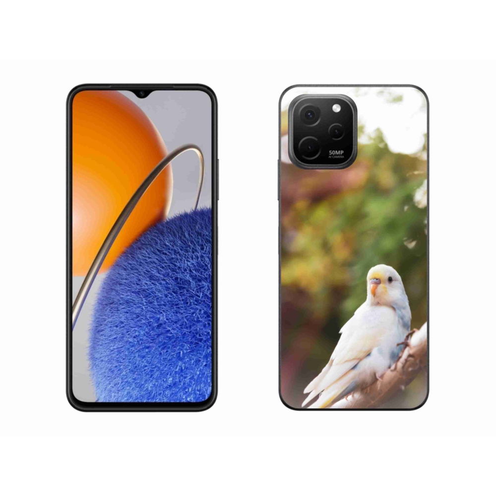 Gélový kryt mmCase na Huawei Nova Y61 - andulka biela