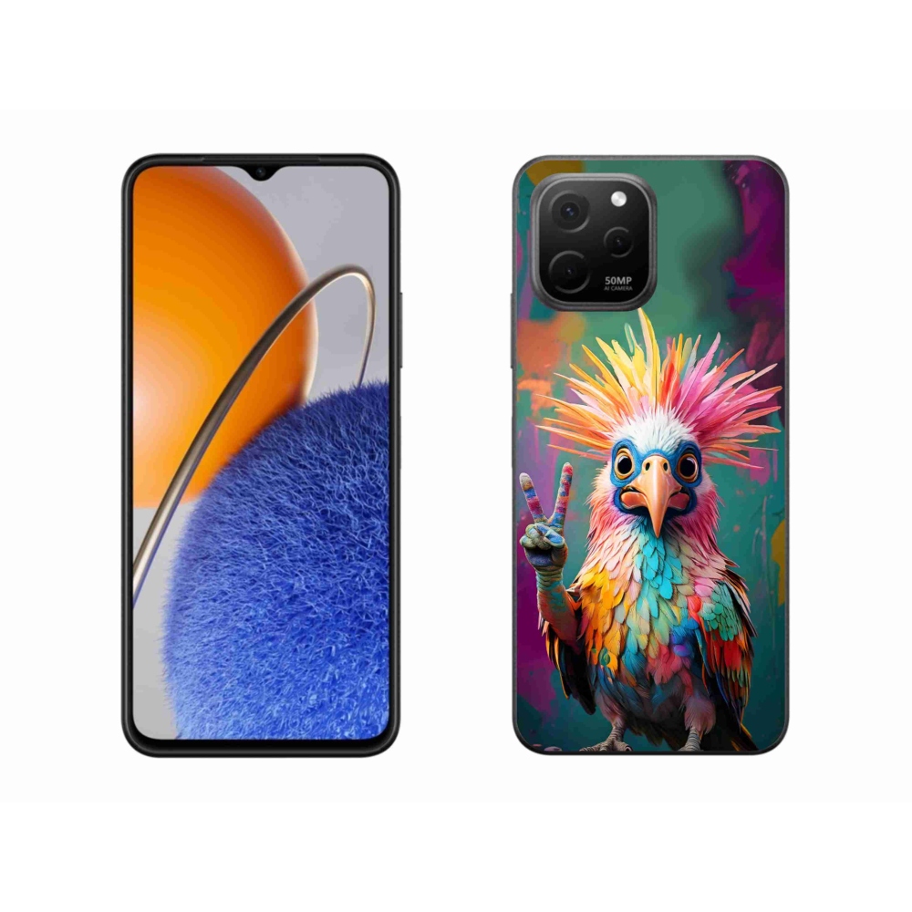 Gélový kryt mmCase na Huawei Nova Y61 - farebný rebel