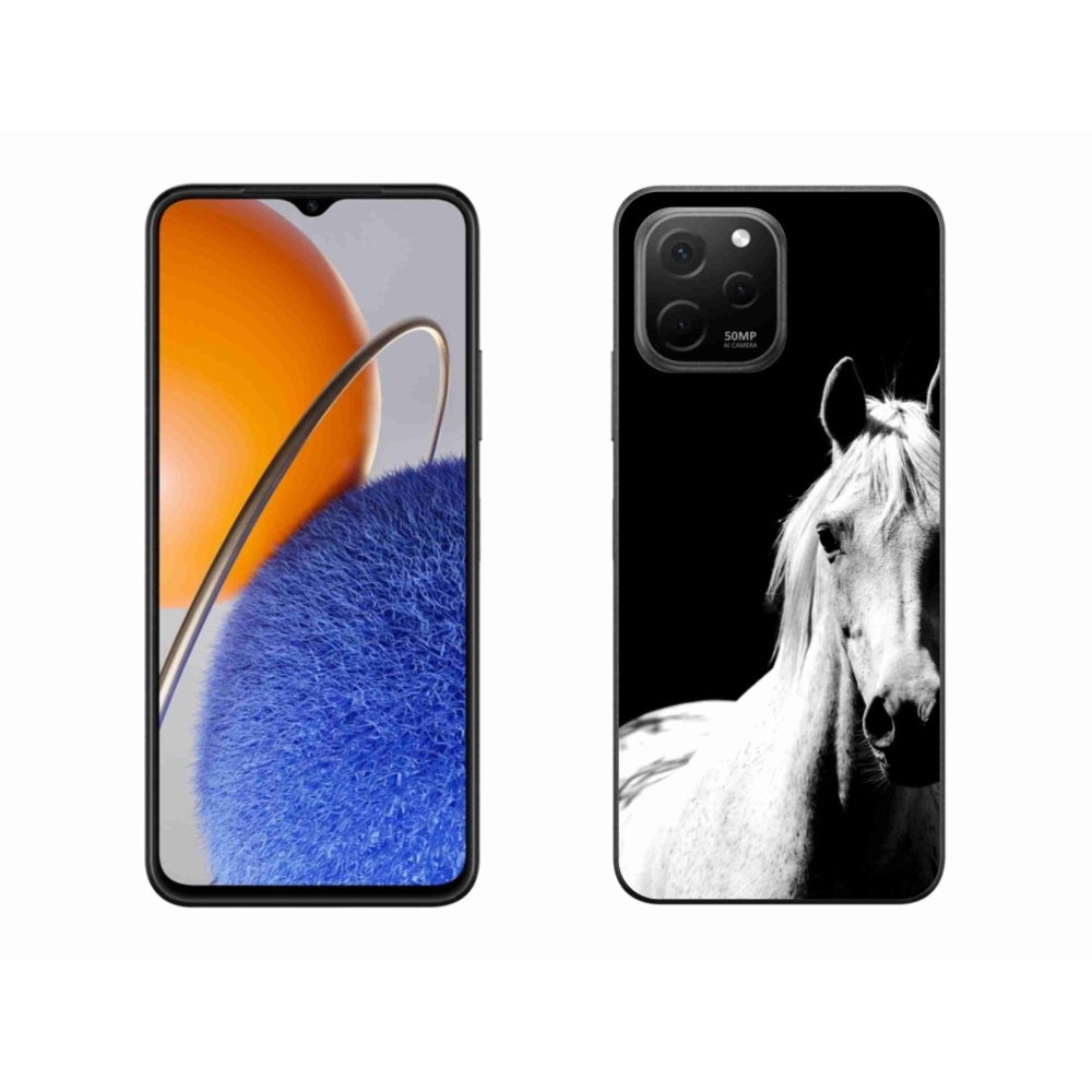 Gélový kryt mmCase na Huawei Nova Y61 - biely kôň 5