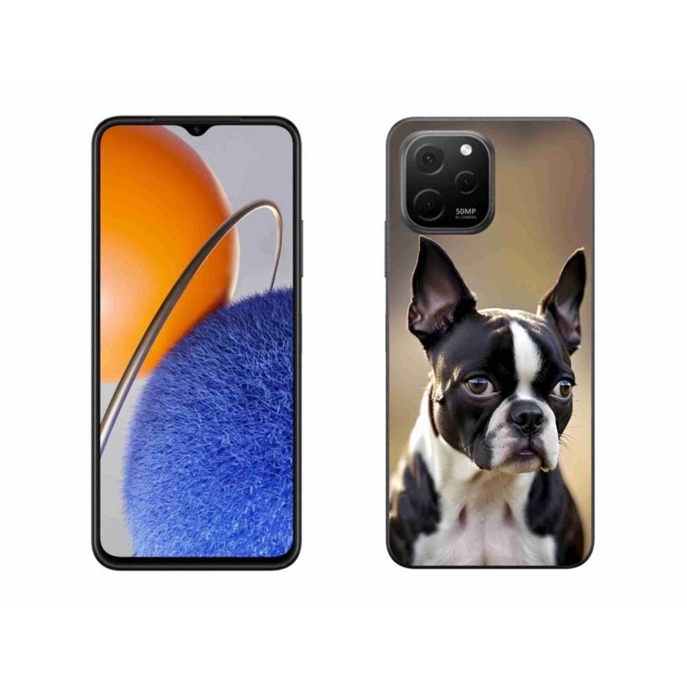 Gélový kryt mmCase na Huawei Nova Y61 - bostonský teriér