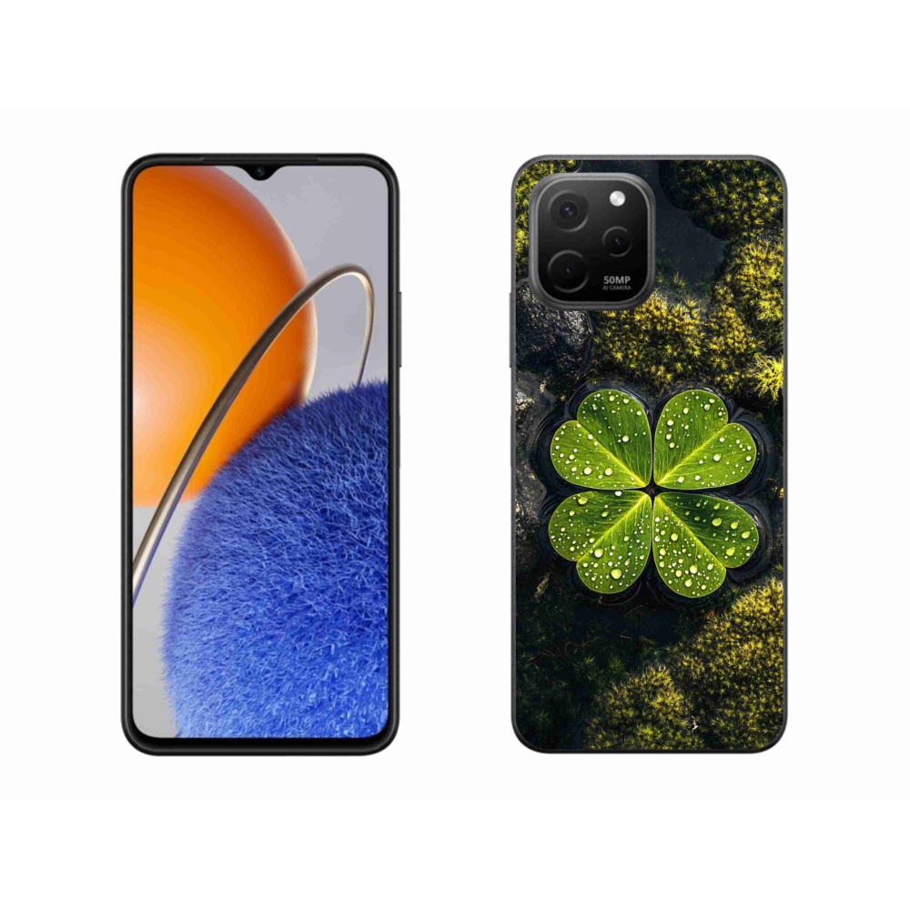 Gélový kryt mmCase na Huawei Nova Y61 - štvorlístok
