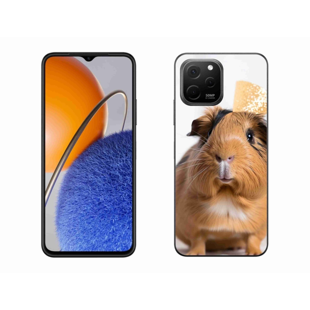 Gélový kryt mmCase na Huawei Nova Y61 - hnedé morča