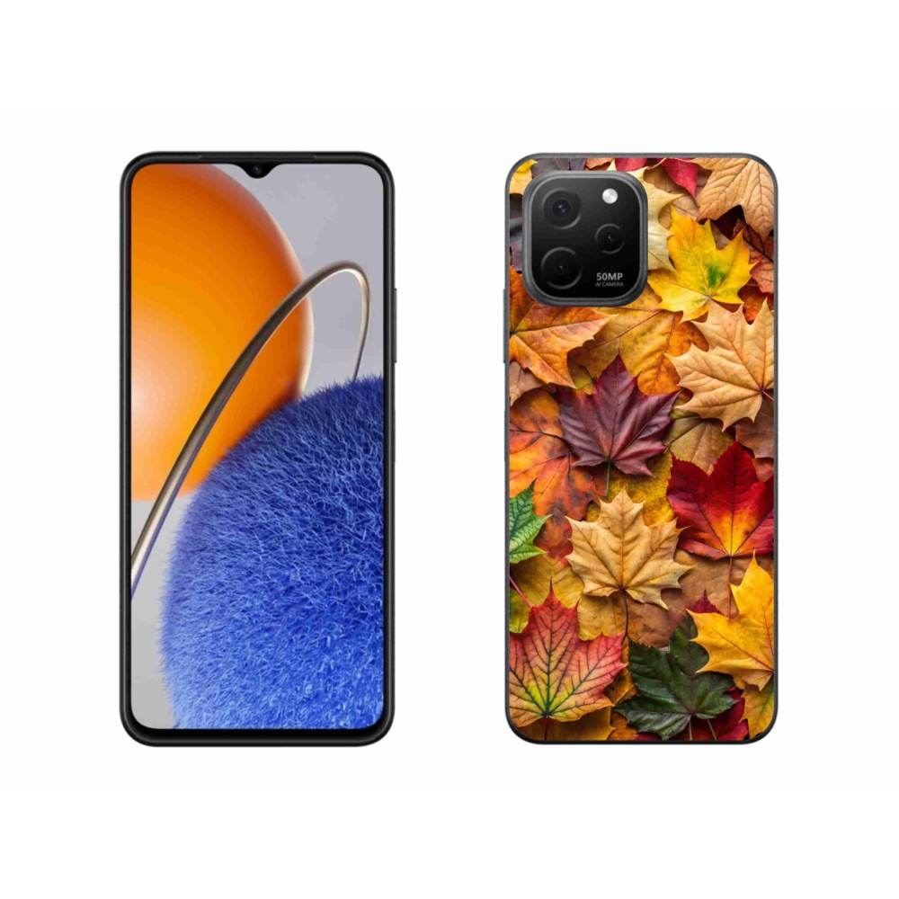 Gélový kryt mmCase na Huawei Nova Y61 - javorové listy 2