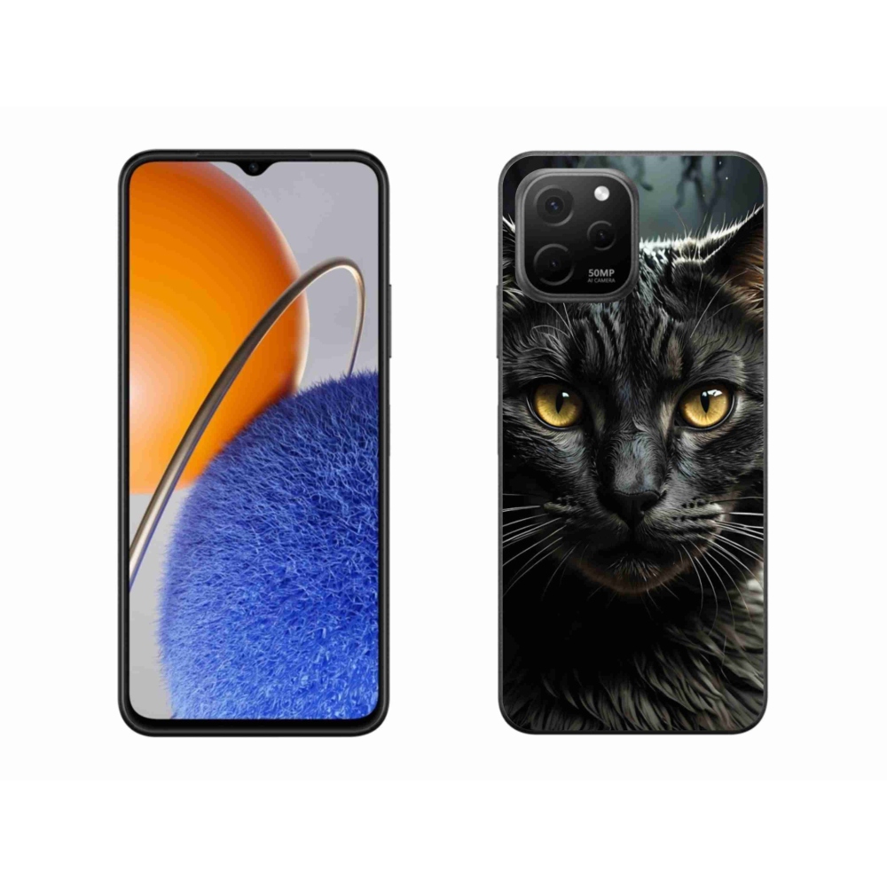 Gélový kryt mmCase na Huawei Nova Y61 - mačacie pohľad 3