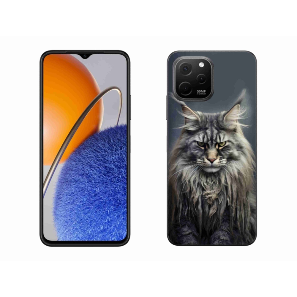 Gélový kryt mmCase na Huawei Nova Y61 - mačacie pohľad 4