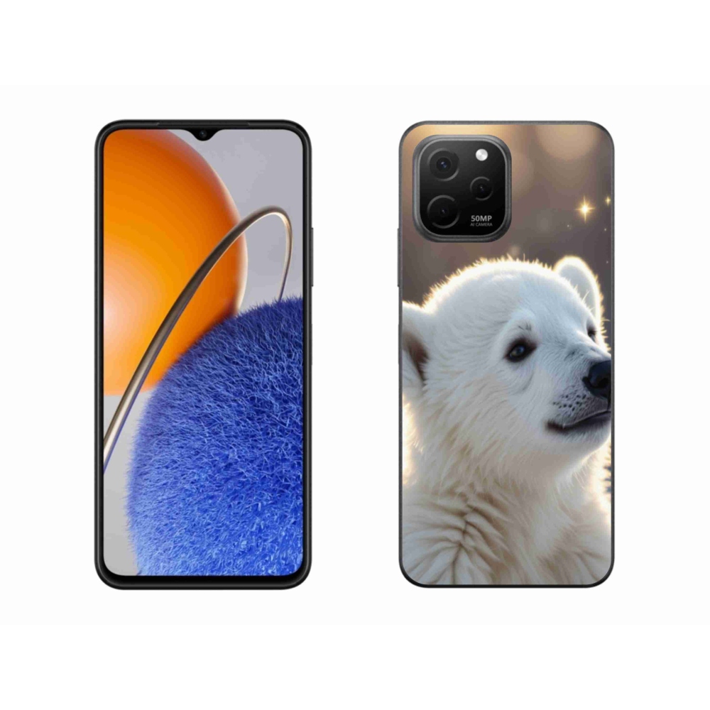 Gélový kryt mmCase na Huawei Nova Y61 - ľadový medveď