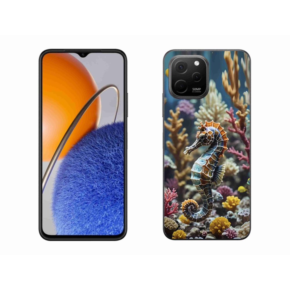 Gélový kryt mmCase na Huawei Nova Y61 - morský koník 2