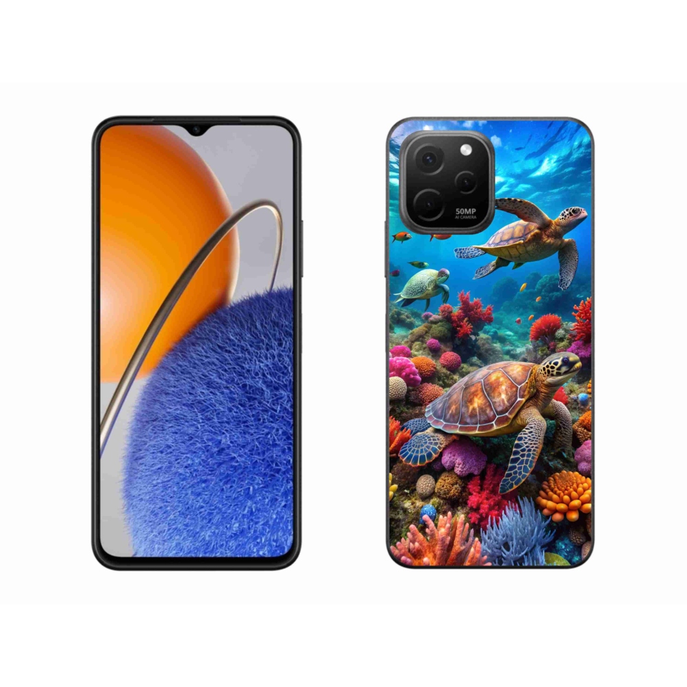 Gélový kryt mmCase na Huawei Nova Y61 - morský svet 2