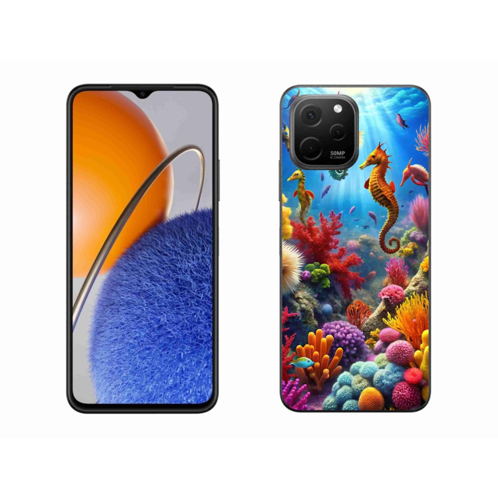 Gélový kryt mmCase na Huawei Nova Y61 - morský svet 3