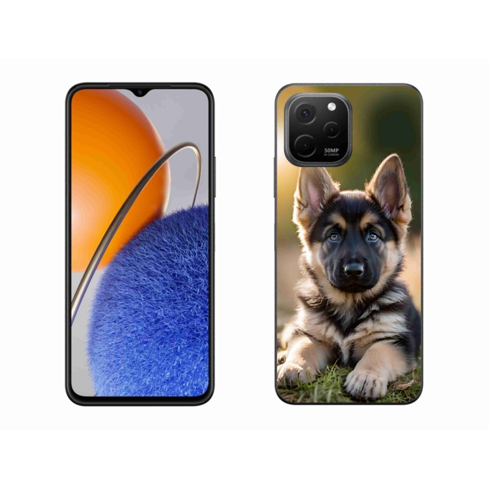 Gélový kryt mmCase na Huawei Nova Y61 - nemecký ovčiak v prírode