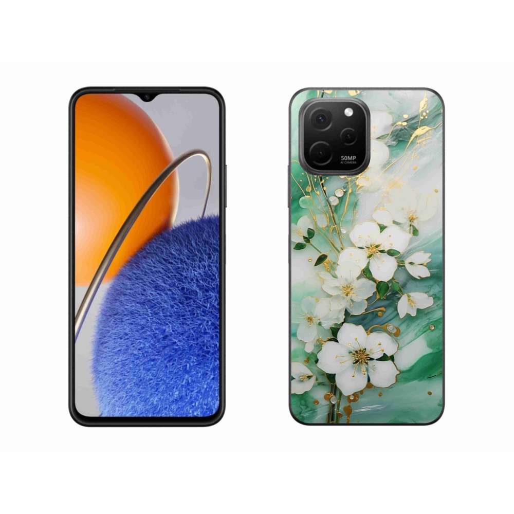 Gélový kryt mmCase na Huawei Nova Y61 - nežné kvety