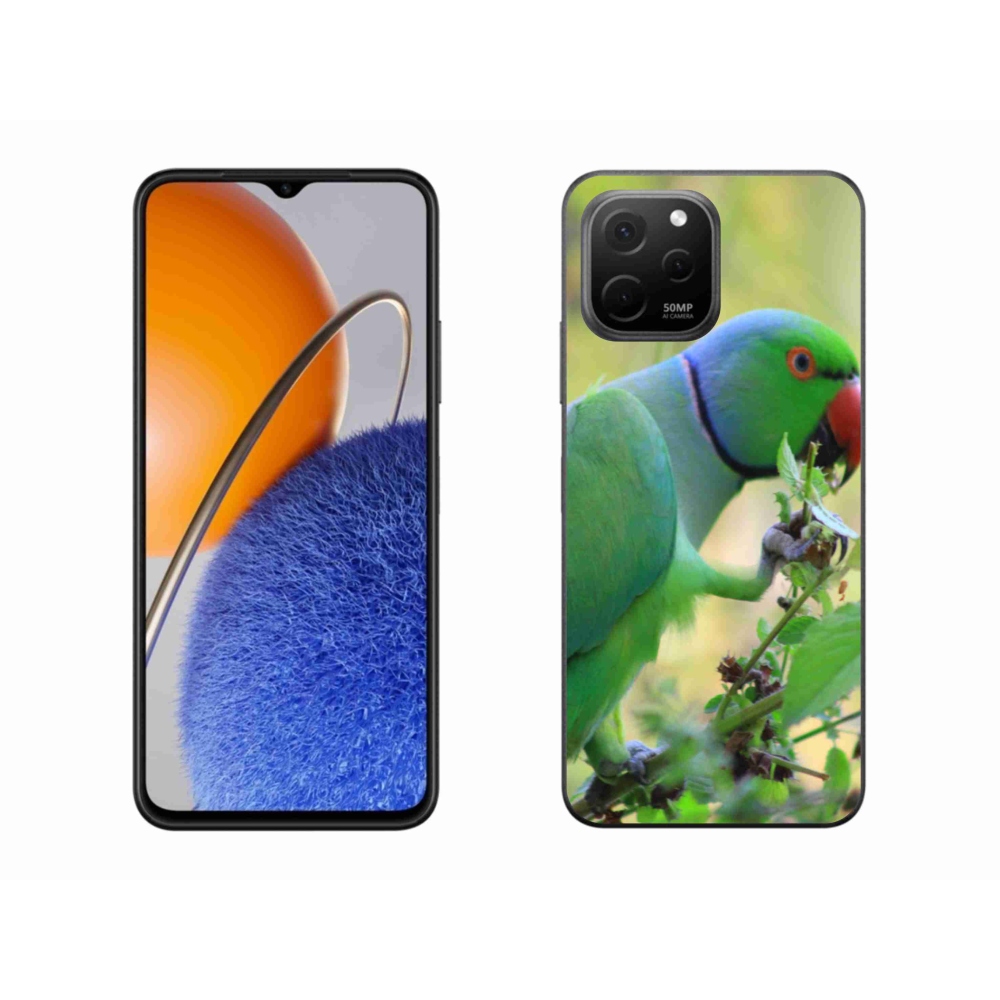 Gélový kryt mmCase na Huawei Nova Y61 - papagáj Alexandr