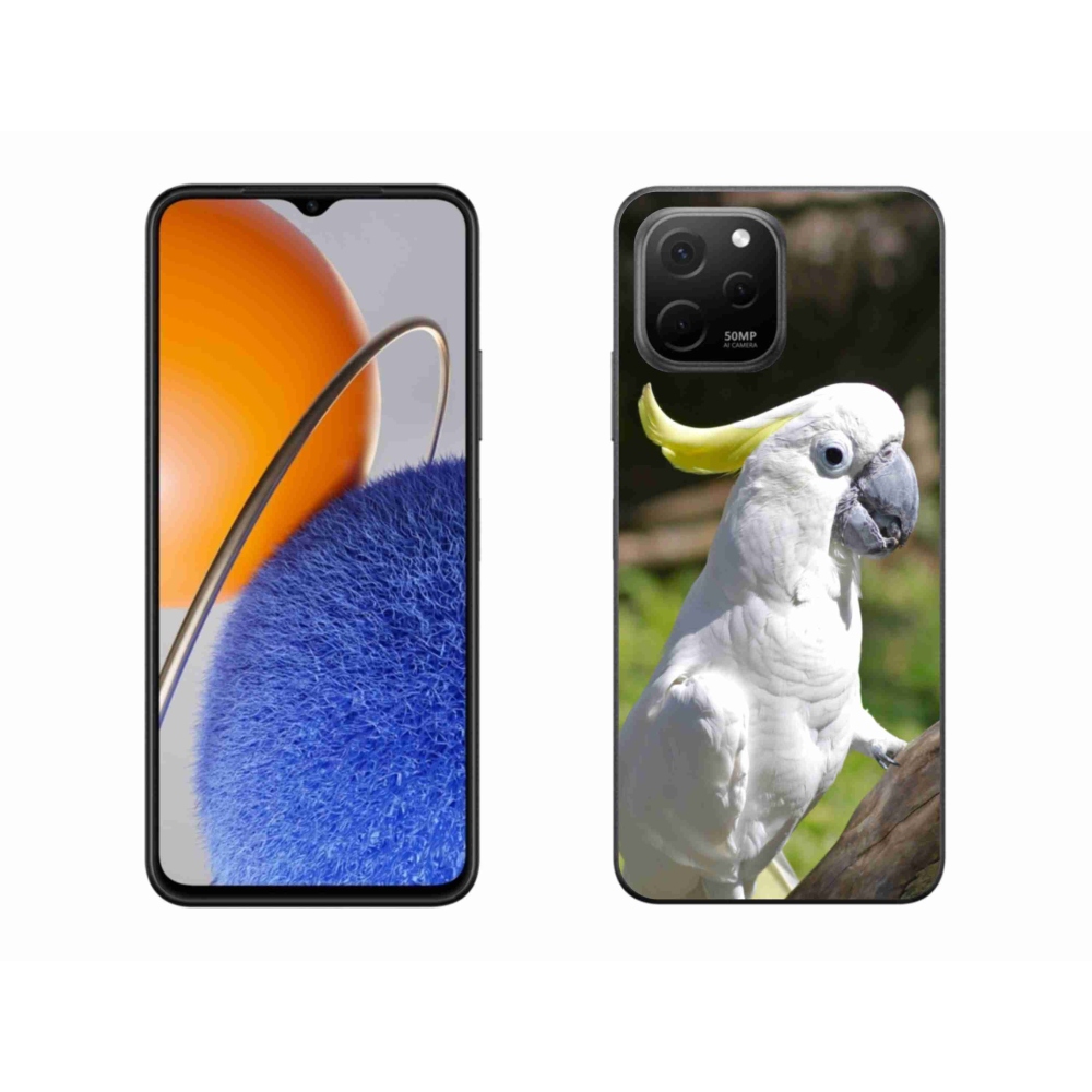 Gélový kryt mmCase na Huawei Nova Y61 - papagáj kakadu 2