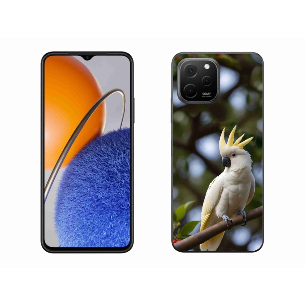 Gélový kryt mmCase na Huawei Nova Y61 - papagáj kakadu 3
