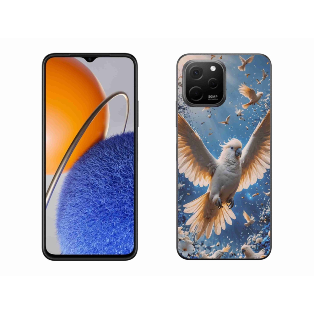 Gélový kryt mmCase na Huawei Nova Y61 - papagáj kakadu