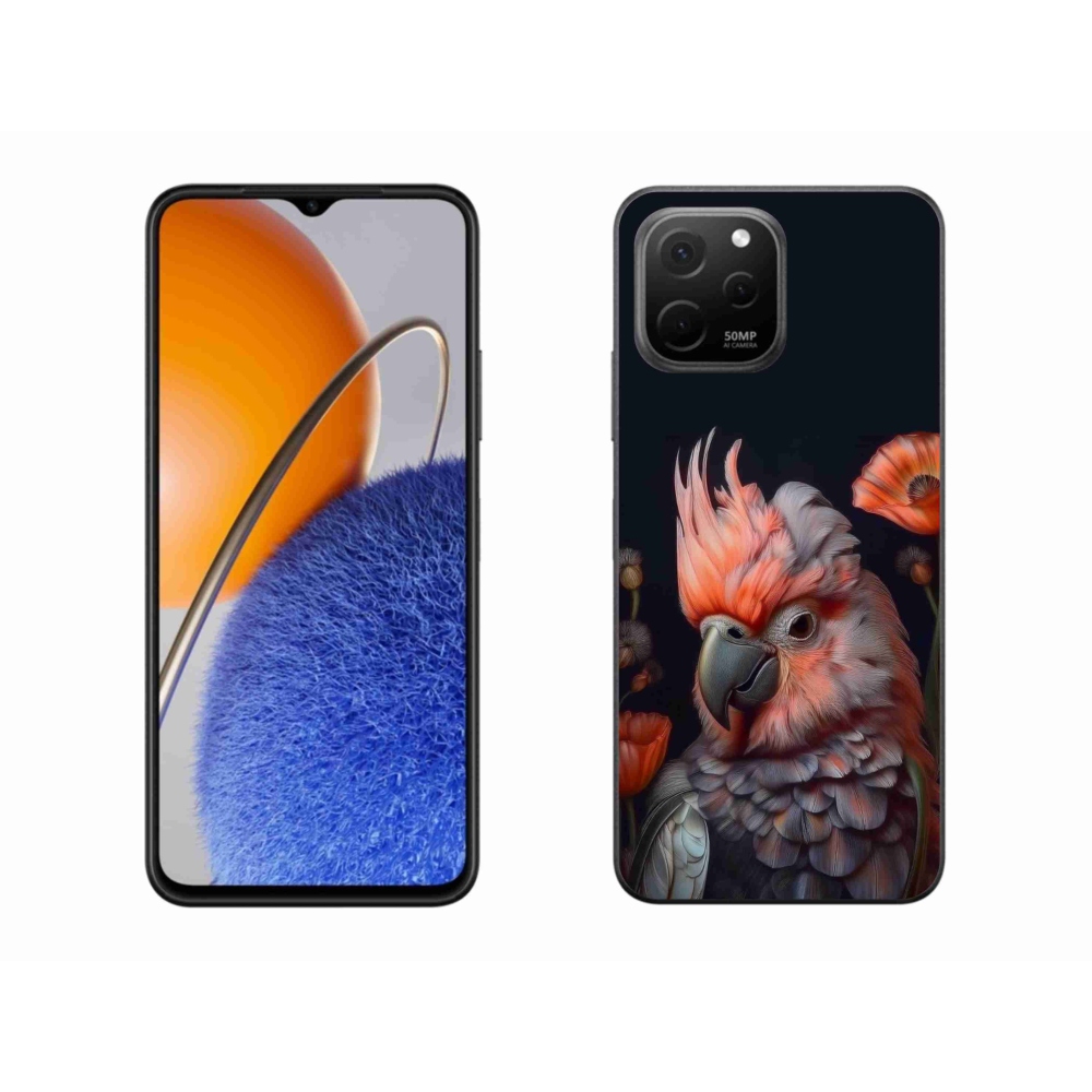 Gélový kryt mmCase na Huawei Nova Y61 - papagáj kakadu vo farbách