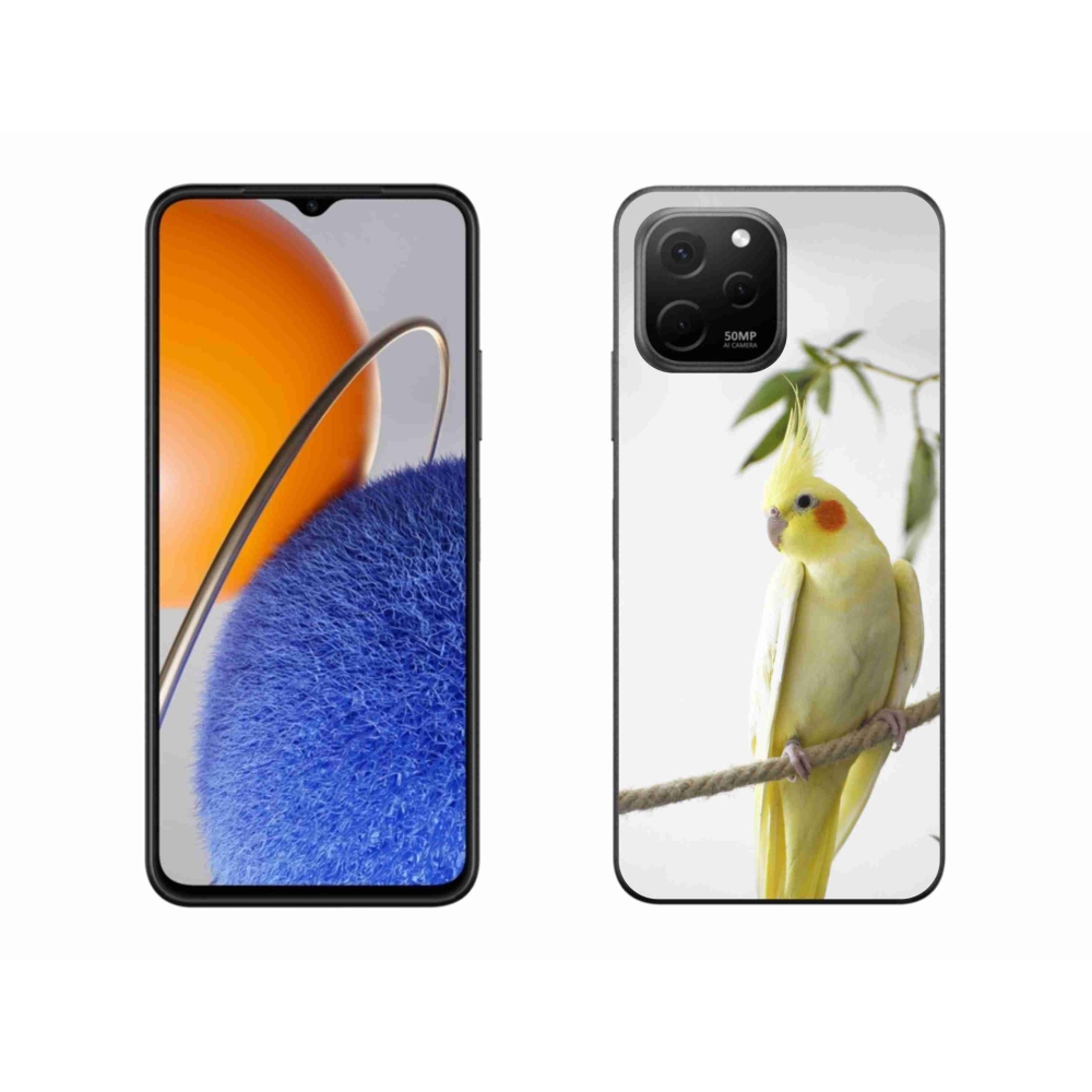 Gélový kryt mmCase na Huawei Nova Y61 - papagáj korela chocholatá
