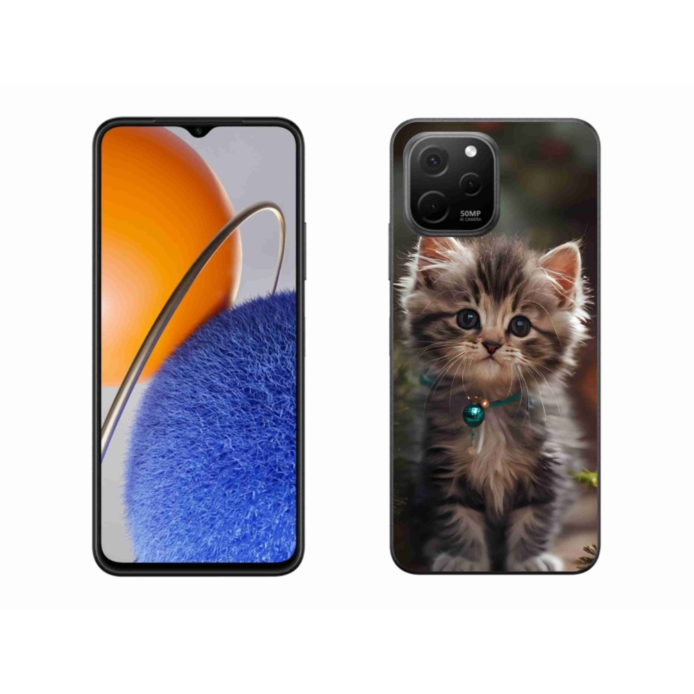 Gélový kryt mmCase na Huawei Nova Y61 - roztomilé mačiatko 11