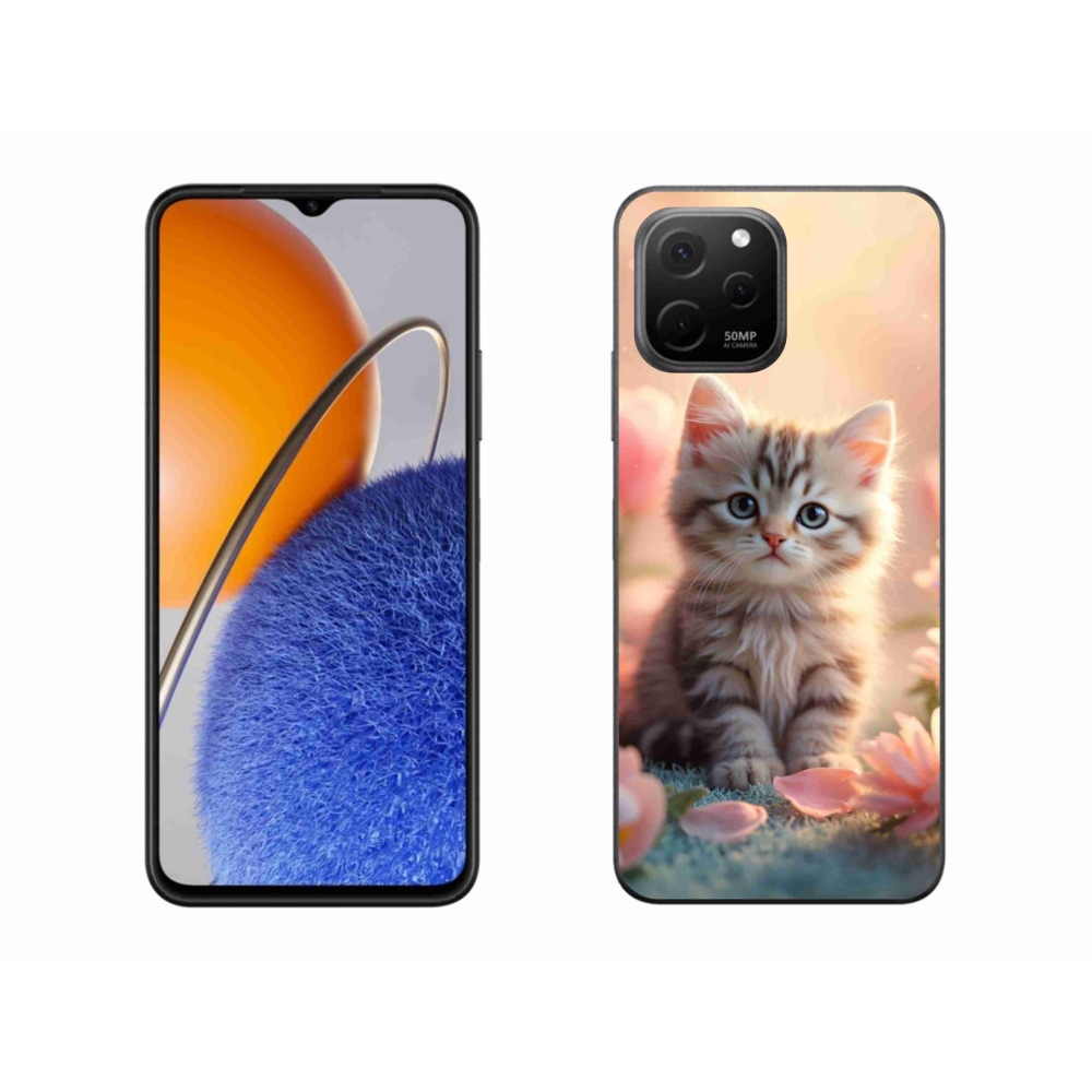 Gélový kryt mmCase na Huawei Nova Y61 - roztomilé mačiatko 8