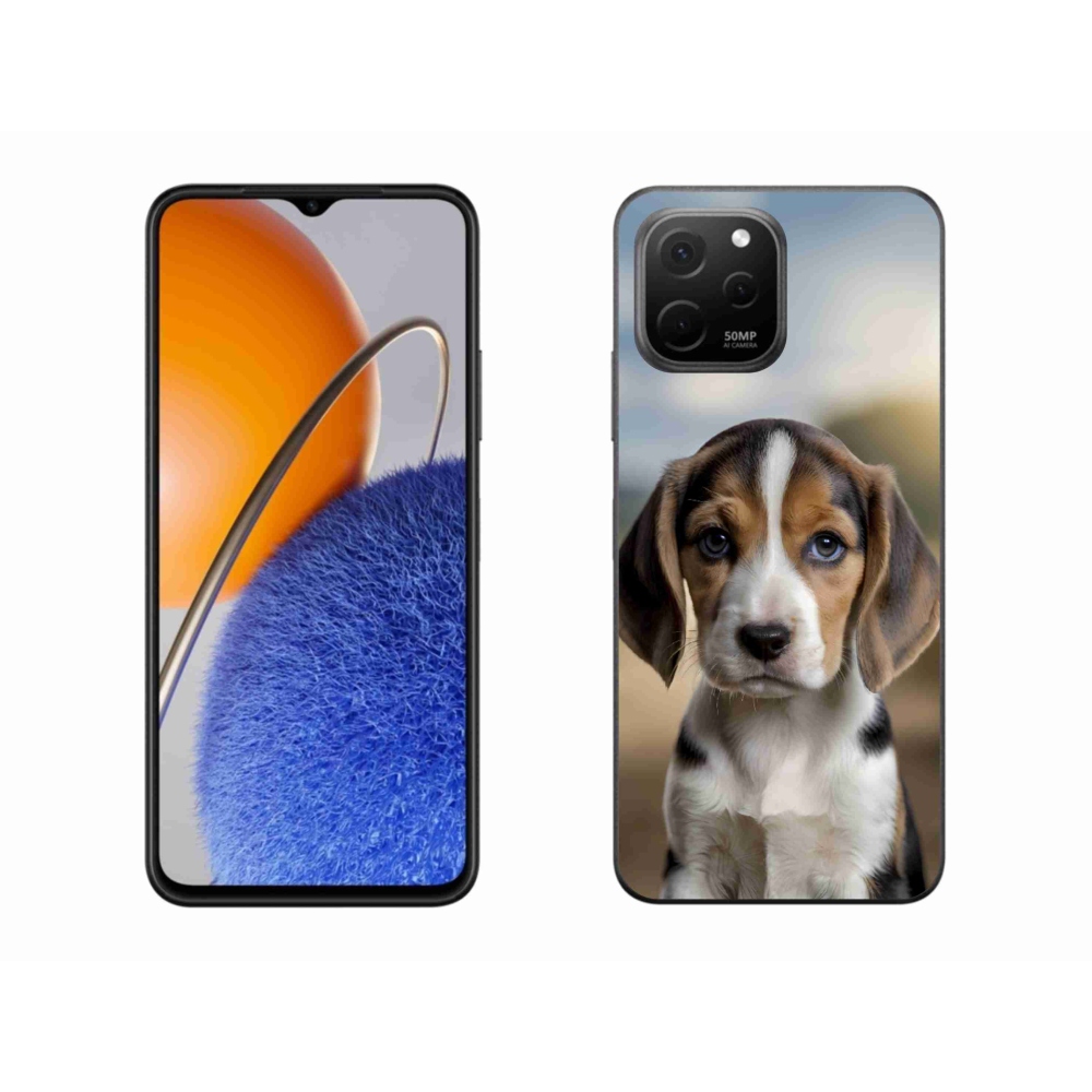 Gélový kryt mmCase na Huawei Nova Y61 - roztomilý bígl