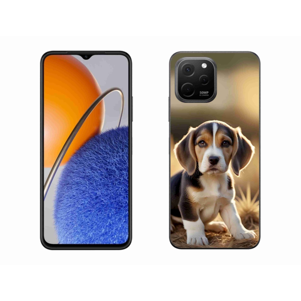 Gélový kryt mmCase na Huawei Nova Y61 - roztomilý bígl