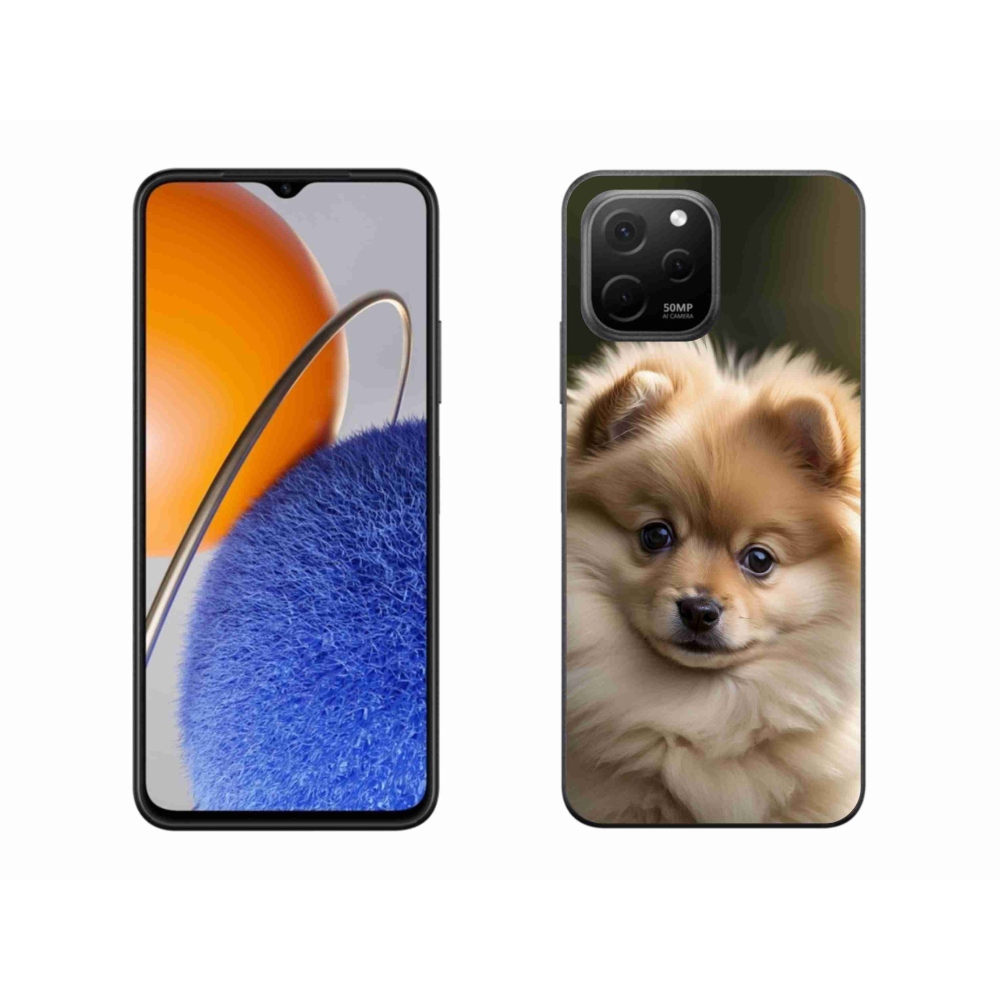 Gélový kryt mmCase na Huawei Nova Y61 - roztomilý pomeranian 2