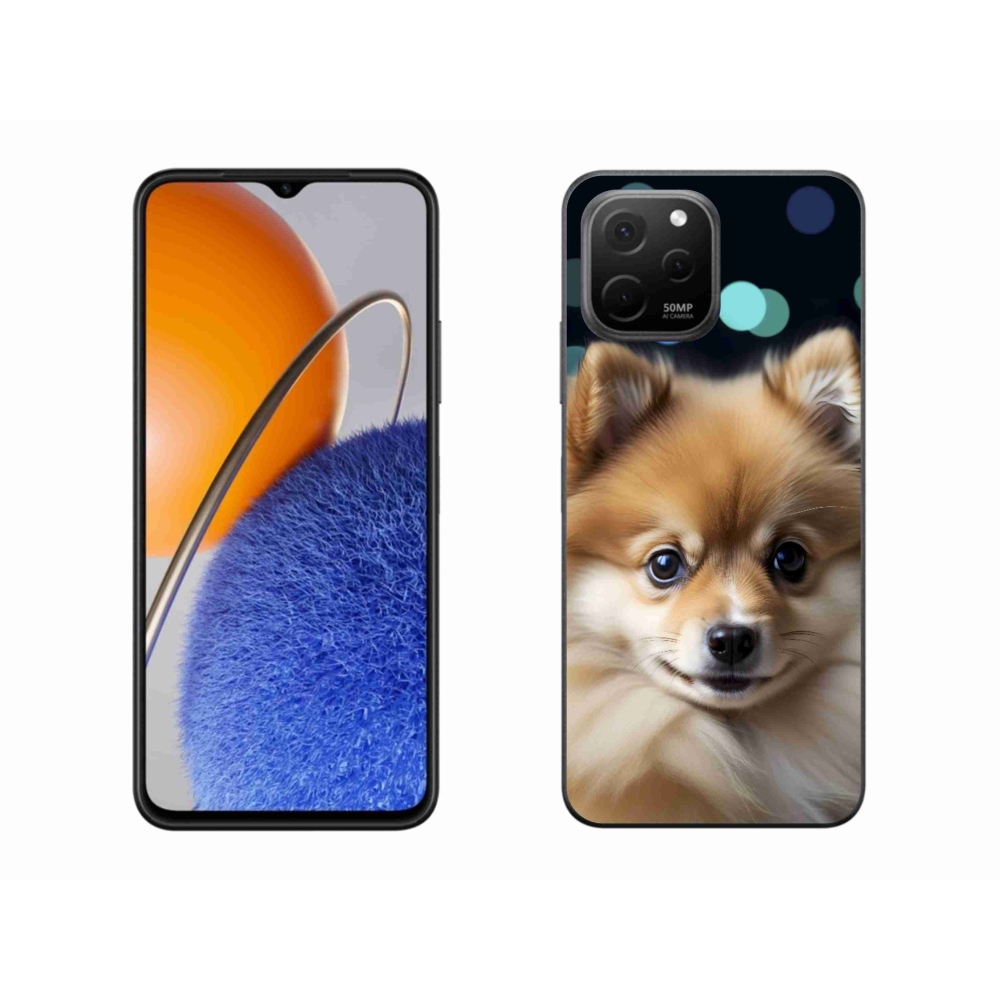 Gélový kryt mmCase na Huawei Nova Y61 - roztomilý pomeranian
