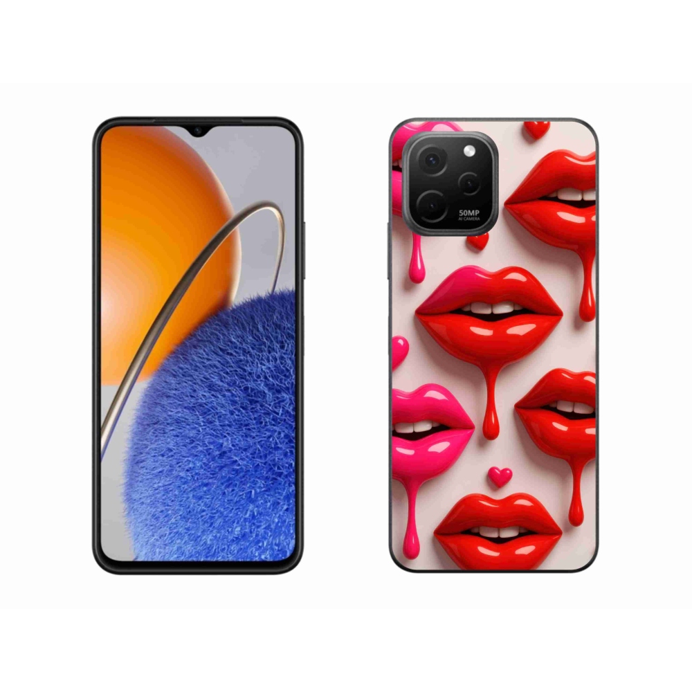 Gélový kryt mmCase na Huawei Nova Y61 - pery 2