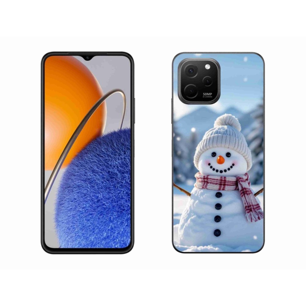Gélový kryt mmCase na Huawei Nova Y61 - snehuliak 3